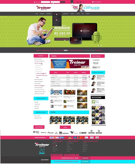 Websites: Treinar Minas