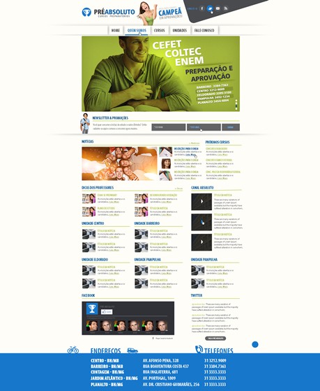 Websites: Pré Absoluto