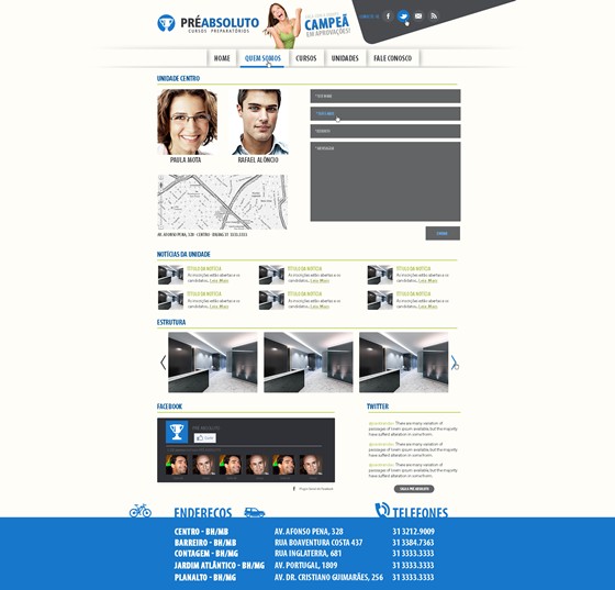 Websites: Pré Absoluto